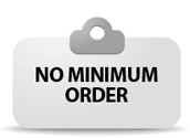 NO MINIMUM ORDER